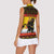 Personalised Germany Christmas Women Sleeveless Polo Shirt Merry Krampus - Wonder Print Shop