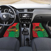 Personalized Happy Kwanzaa Car Mats Kinara With Kente Pattern - Wonder Print Shop