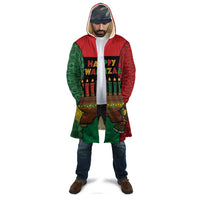 Personalized Happy Kwanzaa Cloak Kinara With Kente Pattern - Wonder Print Shop