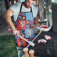 Czech Christmas Patchwork Apron - Wonder Print Shop