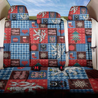 Czech Christmas Patchwork Back Car Seat Cover - Wonder Print Shop