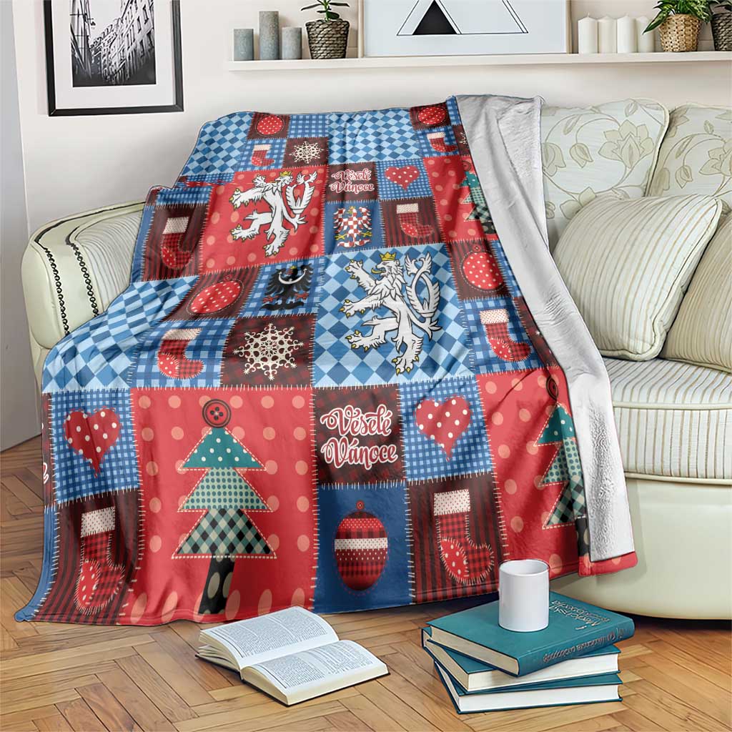 Czech Christmas Patchwork Blanket - Wonder Print Shop