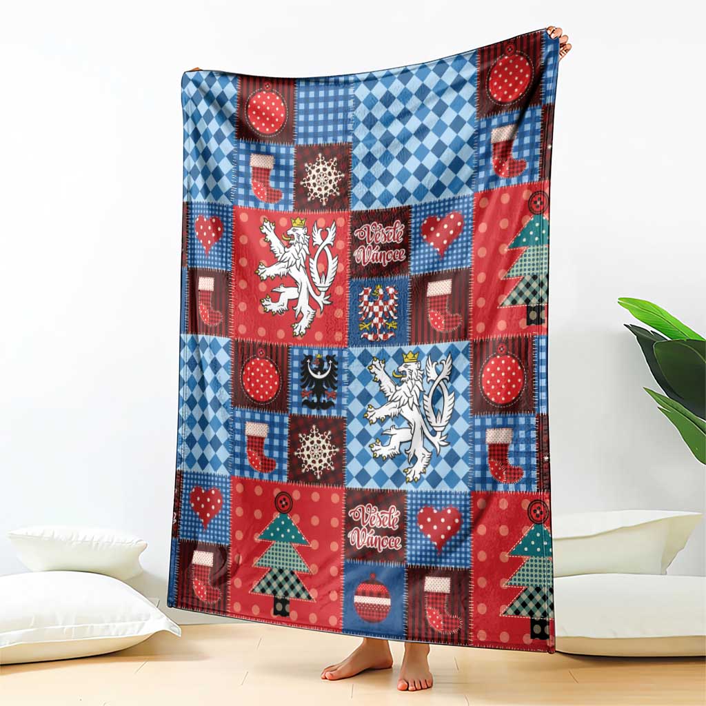 Czech Christmas Patchwork Blanket - Wonder Print Shop
