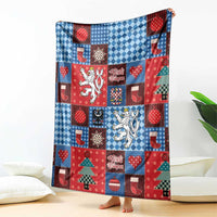 Czech Christmas Patchwork Blanket - Wonder Print Shop