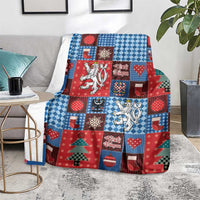 Czech Christmas Patchwork Blanket - Wonder Print Shop