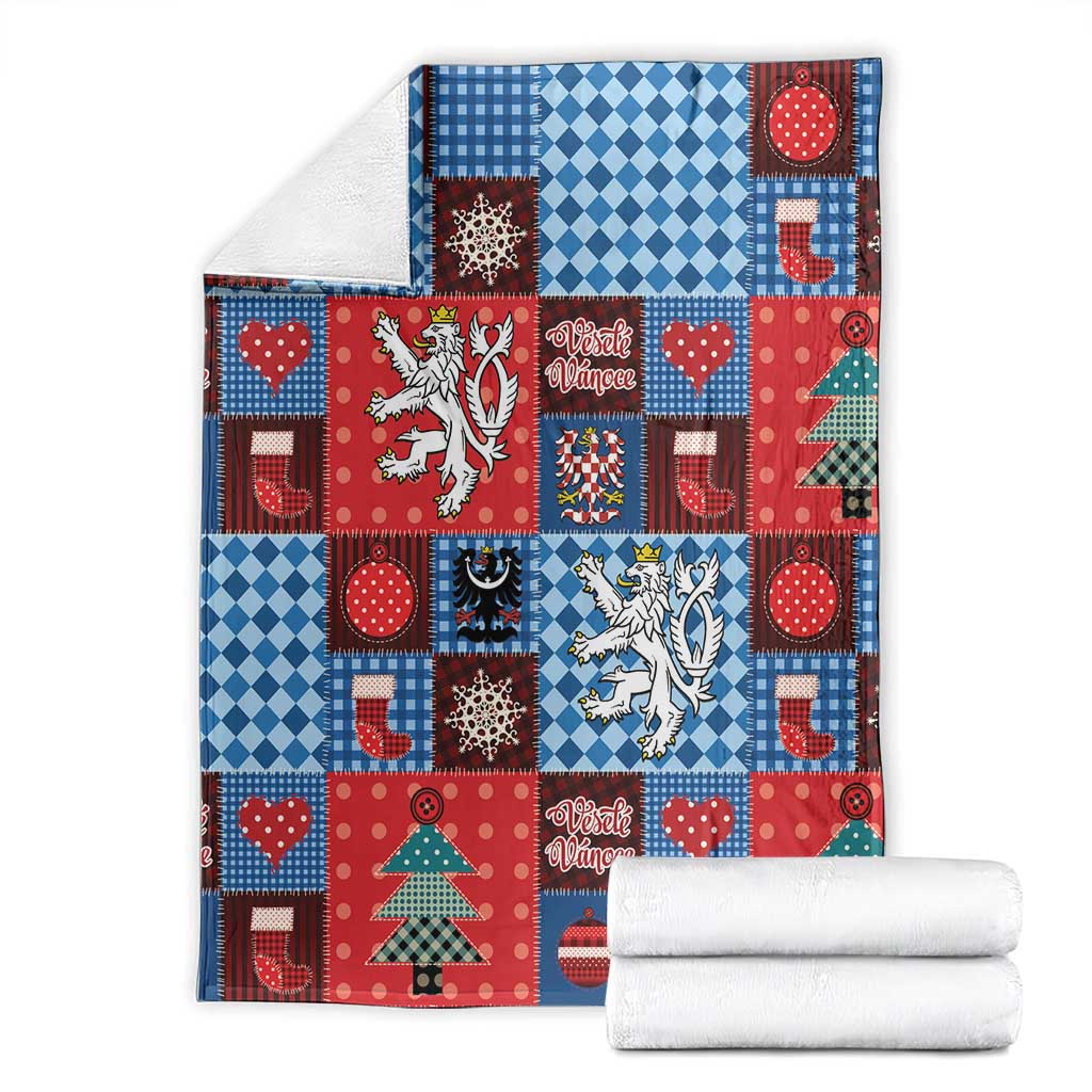 Czech Christmas Patchwork Blanket - Wonder Print Shop