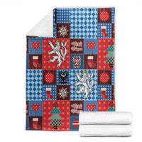 Czech Christmas Patchwork Blanket - Wonder Print Shop