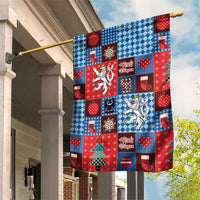 Czech Christmas Patchwork Garden Flag - Wonder Print Shop