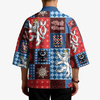 Czech Christmas Patchwork Kimono - Wonder Print Shop