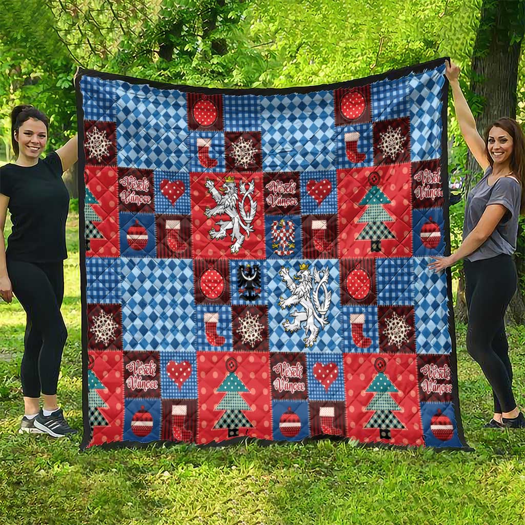 Czech Christmas Patchwork Quilt - Wonder Print Shop