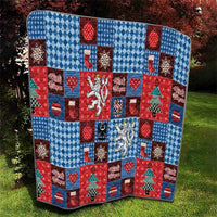Czech Christmas Patchwork Quilt - Wonder Print Shop