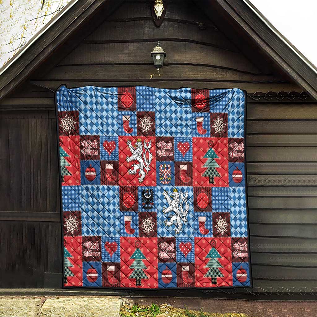 Czech Christmas Patchwork Quilt - Wonder Print Shop