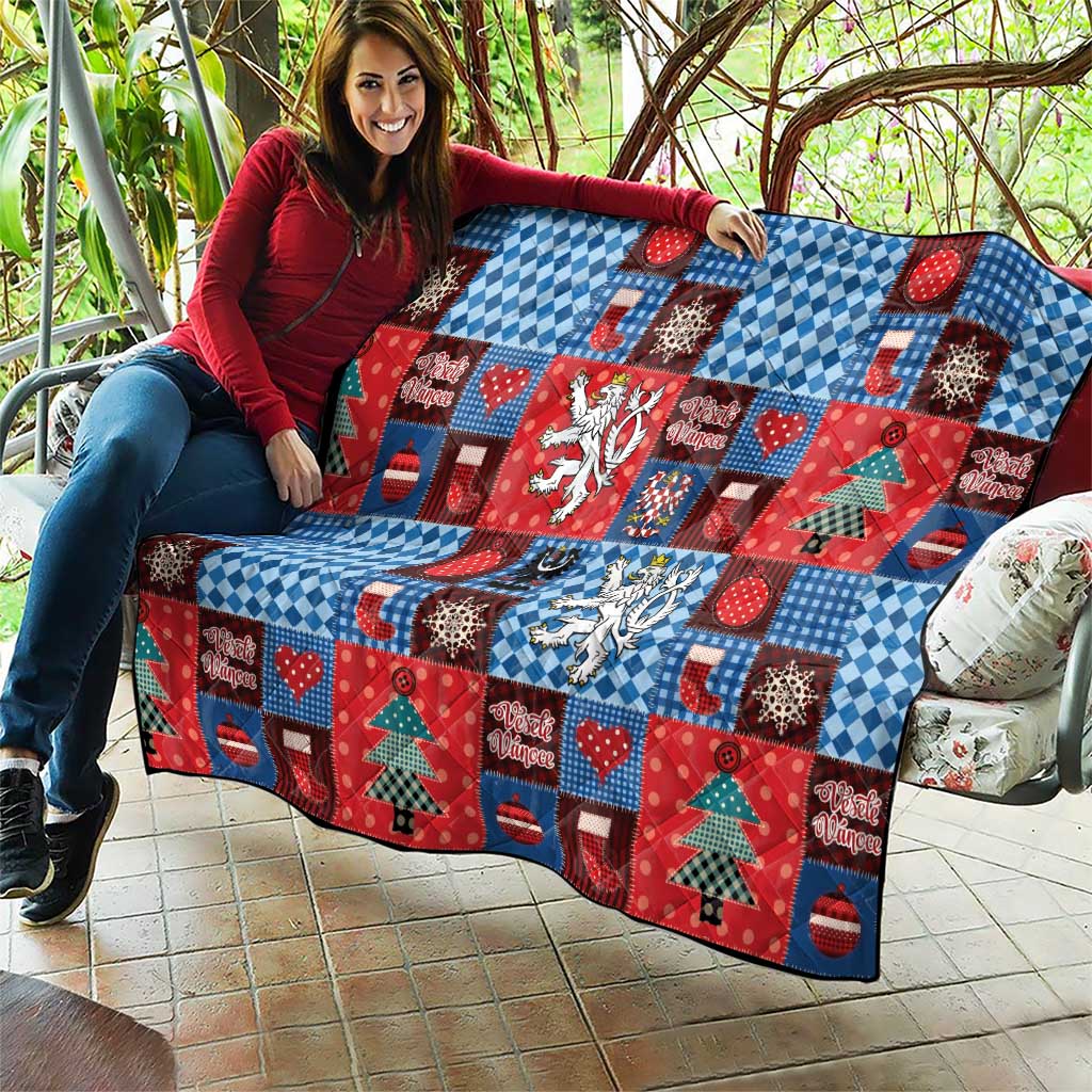 Czech Christmas Patchwork Quilt - Wonder Print Shop