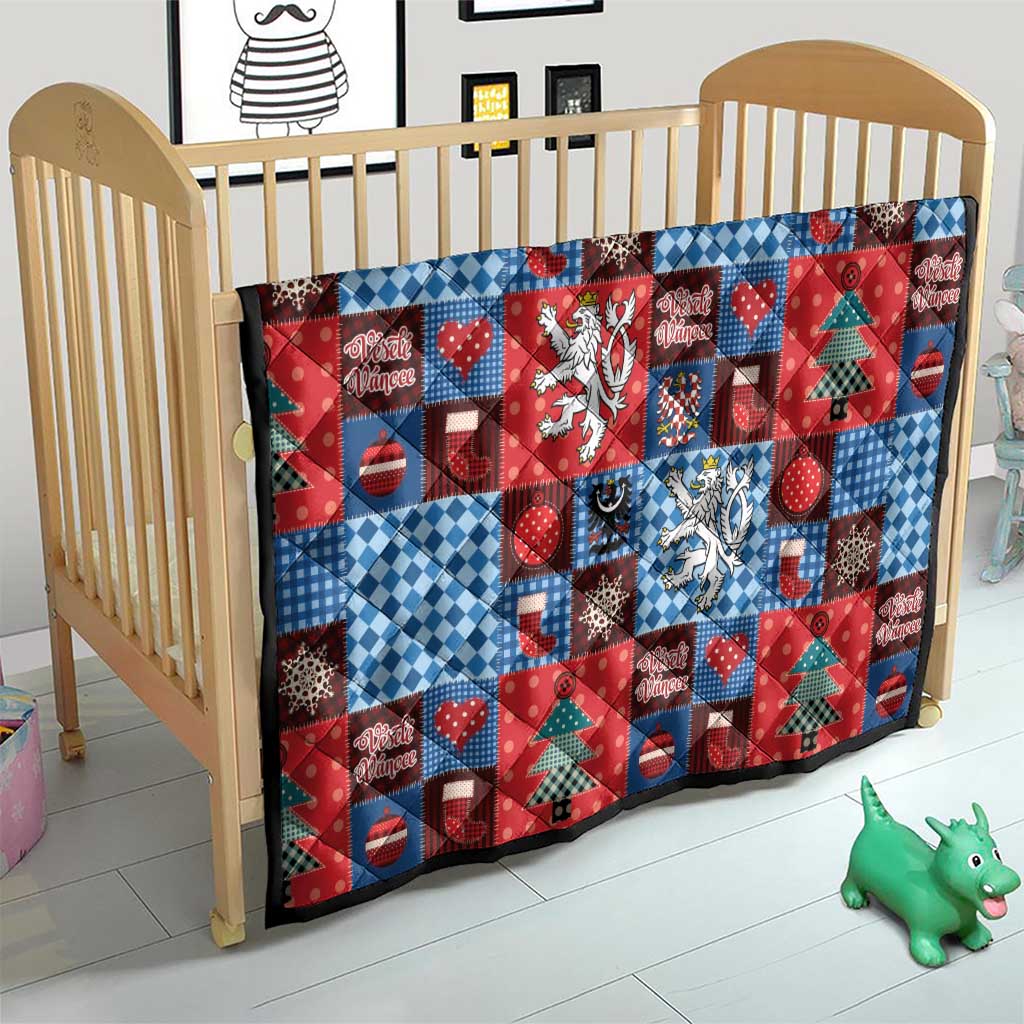 Czech Christmas Patchwork Quilt - Wonder Print Shop