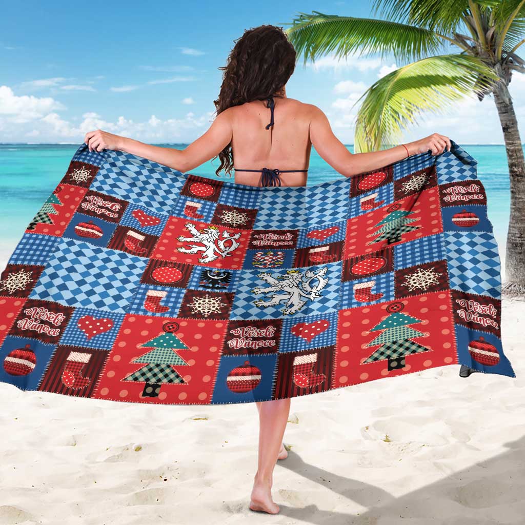 Czech Christmas Patchwork Sarong - Wonder Print Shop