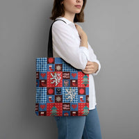 Czech Christmas Patchwork Tote Bag - Wonder Print Shop