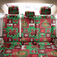 Wales Christmas Patchwork Back Car Seat Cover - Wonder Print Shop