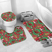 Wales Christmas Patchwork Bathroom Set - Wonder Print Shop