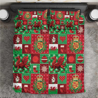 Wales Christmas Patchwork Bedding Set - Wonder Print Shop