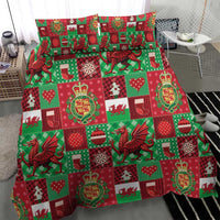 Wales Christmas Patchwork Bedding Set - Wonder Print Shop