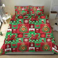 Wales Christmas Patchwork Bedding Set - Wonder Print Shop