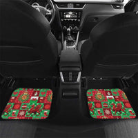 Wales Christmas Patchwork Car Mats - Wonder Print Shop