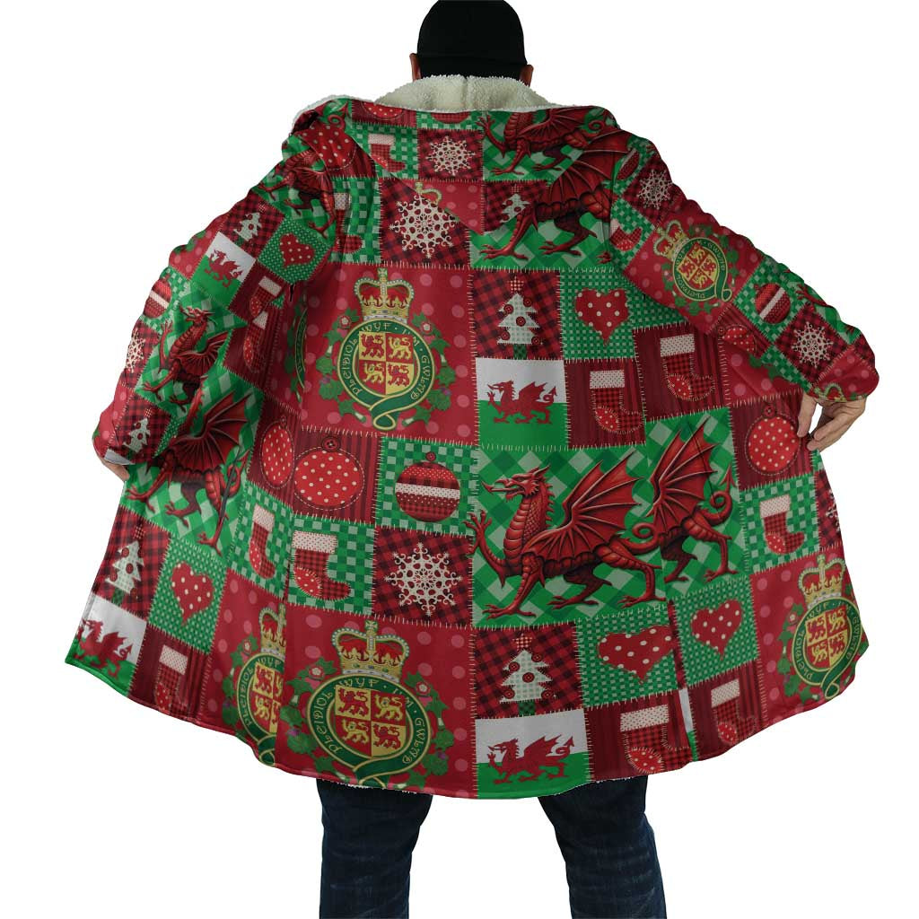Wales Christmas Patchwork Cloak - Wonder Print Shop