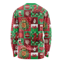 Wales Christmas Patchwork Long Sleeve Shirt - Wonder Print Shop