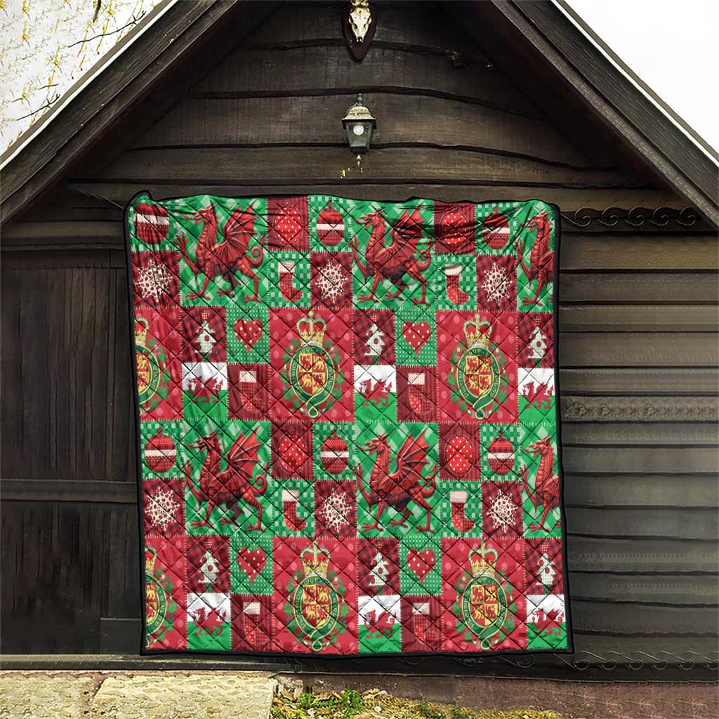 Wales Christmas Patchwork Quilt - Wonder Print Shop