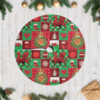 Wales Christmas Patchwork Tree Skirt - Wonder Print Shop