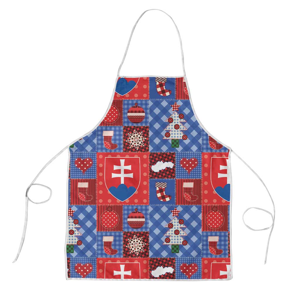 Slovakia Christmas Patchwork Apron - Wonder Print Shop