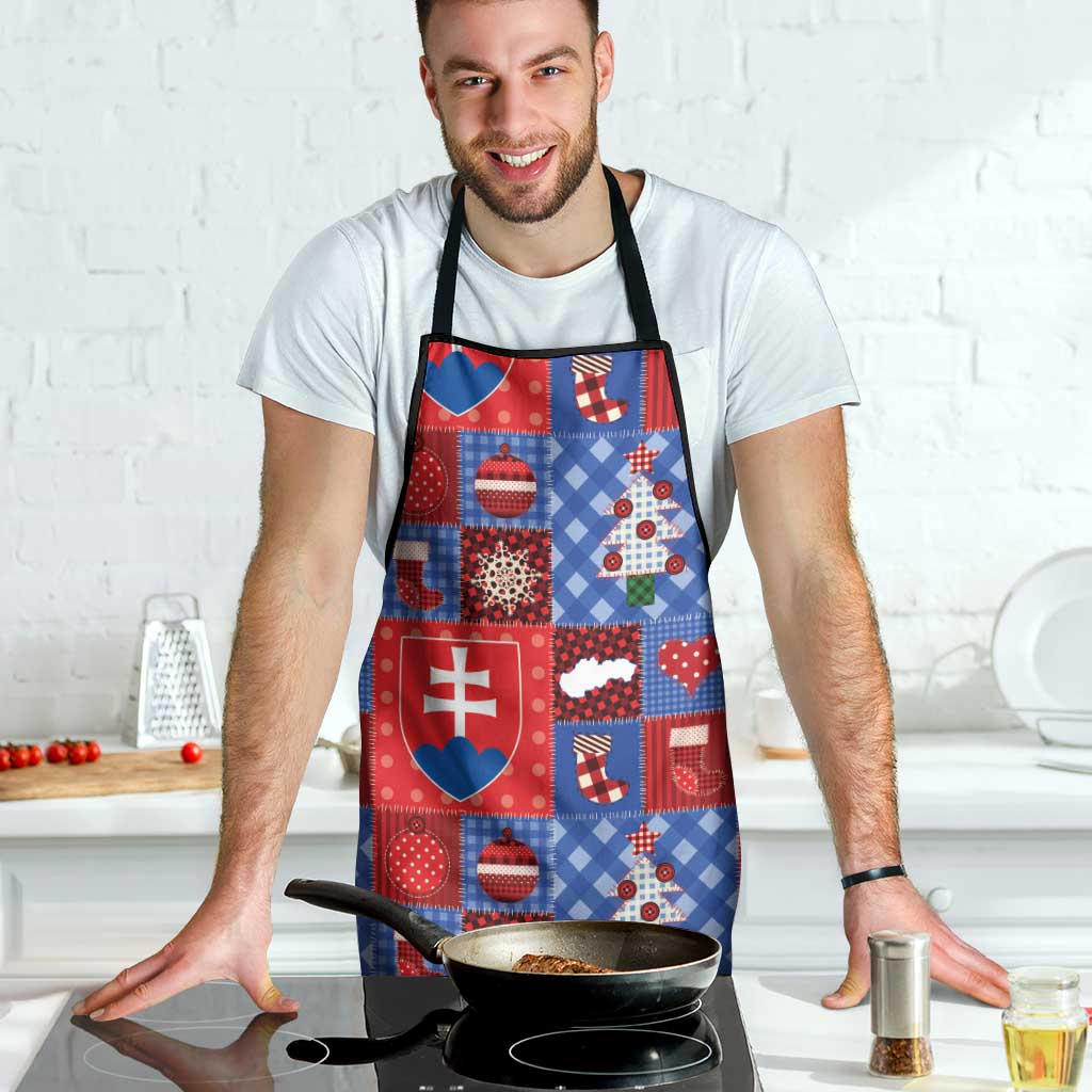 Slovakia Christmas Patchwork Apron - Wonder Print Shop