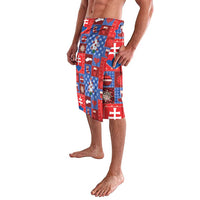 Slovakia Christmas Patchwork Lavalava - Wonder Print Shop