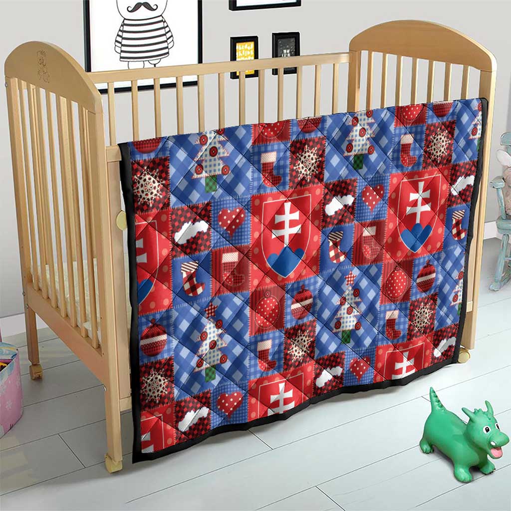 Slovakia Christmas Patchwork Quilt - Wonder Print Shop