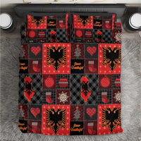 Albania Christmas Patchwork Bedding Set - Wonder Print Shop