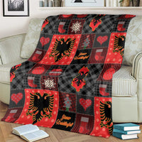 Albania Christmas Patchwork Blanket - Wonder Print Shop