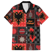 Albania Christmas Patchwork Hawaiian Shirt - Wonder Print Shop