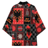 Albania Christmas Patchwork Kimono - Wonder Print Shop