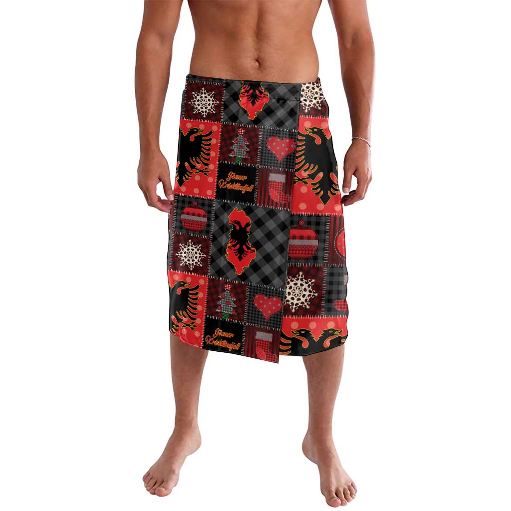 Albania Christmas Patchwork Lavalava - Wonder Print Shop