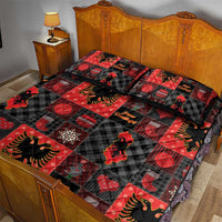 Albania Christmas Patchwork Quilt Bed Set - Wonder Print Shop