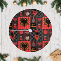 Albania Christmas Patchwork Tree Skirt - Wonder Print Shop