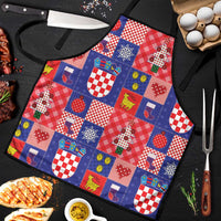 Croatia Christmas Patchwork Apron - Wonder Print Shop