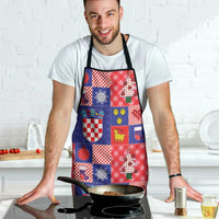 Croatia Christmas Patchwork Apron - Wonder Print Shop