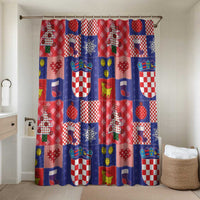 Croatia Christmas Patchwork Bathroom Set - Wonder Print Shop