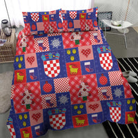 Croatia Christmas Patchwork Bedding Set - Wonder Print Shop