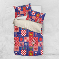 Croatia Christmas Patchwork Bedding Set - Wonder Print Shop
