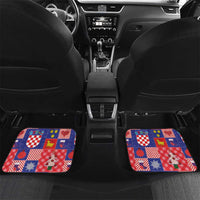 Croatia Christmas Patchwork Car Mats - Wonder Print Shop