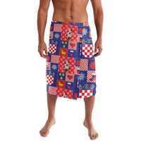 Croatia Christmas Patchwork Lavalava - Wonder Print Shop