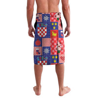 Croatia Christmas Patchwork Lavalava - Wonder Print Shop