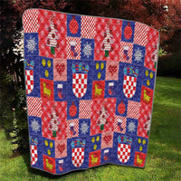 Croatia Christmas Patchwork Quilt - Wonder Print Shop